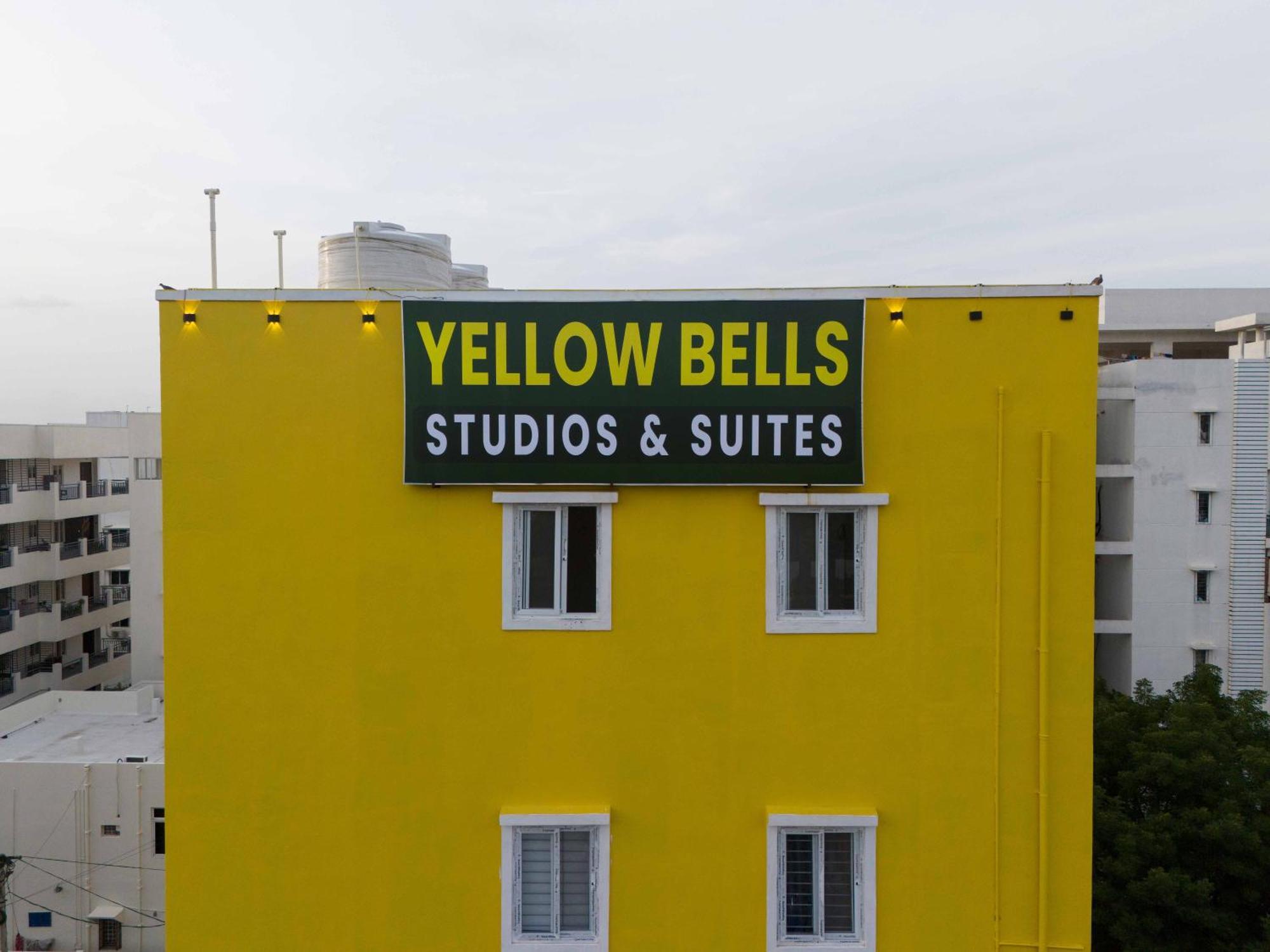 Yellow Bells Studios And Suites Gachibowli Luaran gambar