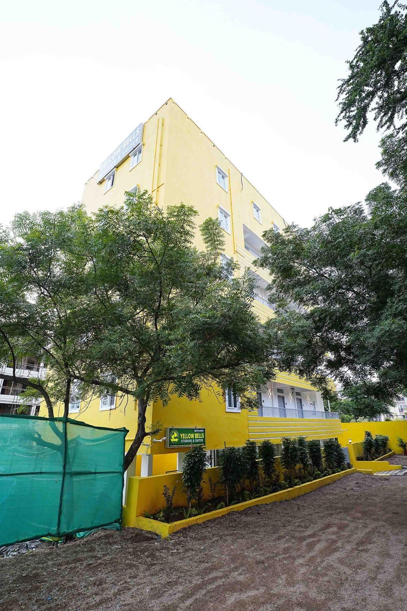 Yellow Bells Studios And Suites Gachibowli Luaran gambar