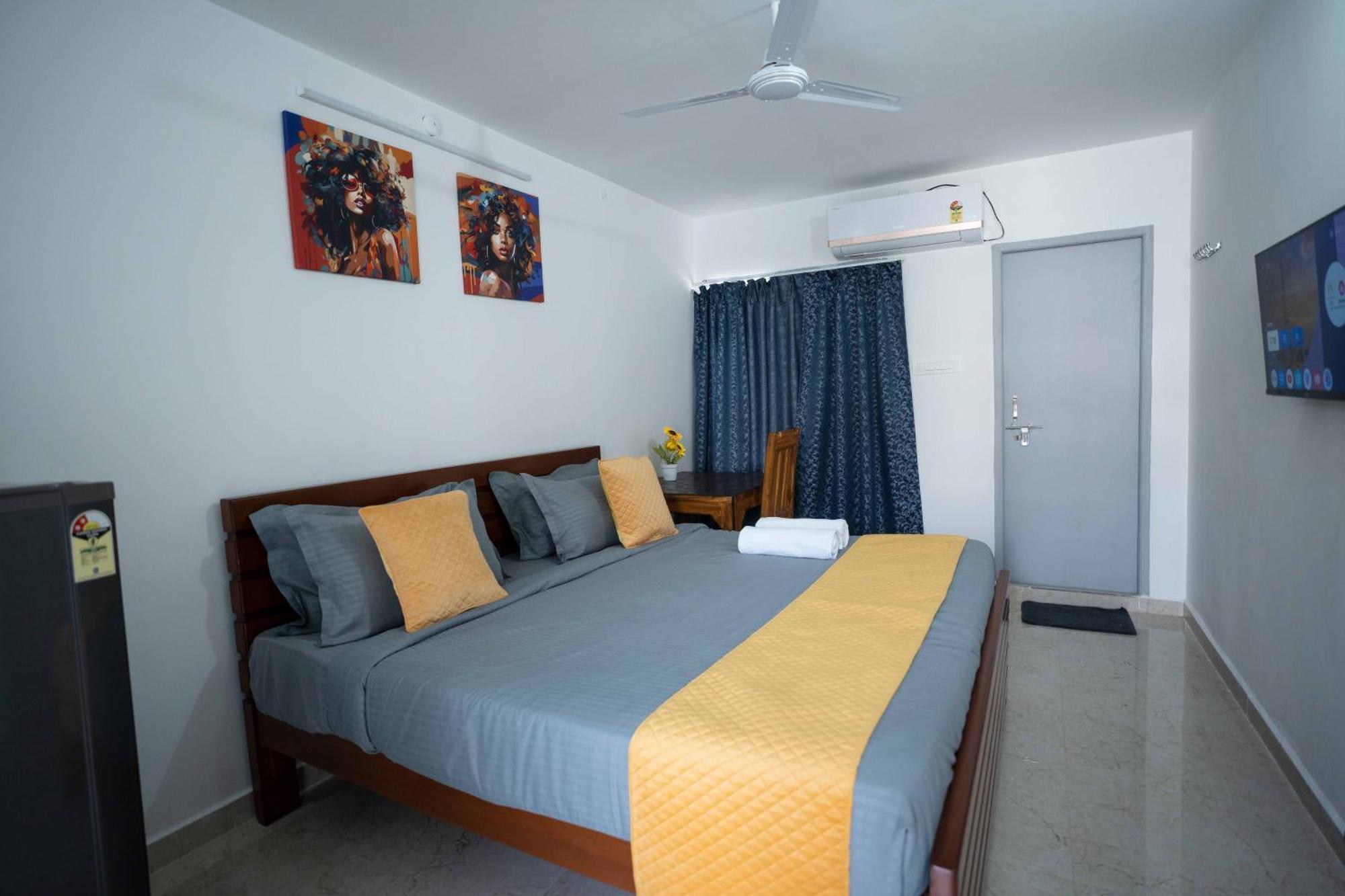 Yellow Bells Studios And Suites Gachibowli Luaran gambar